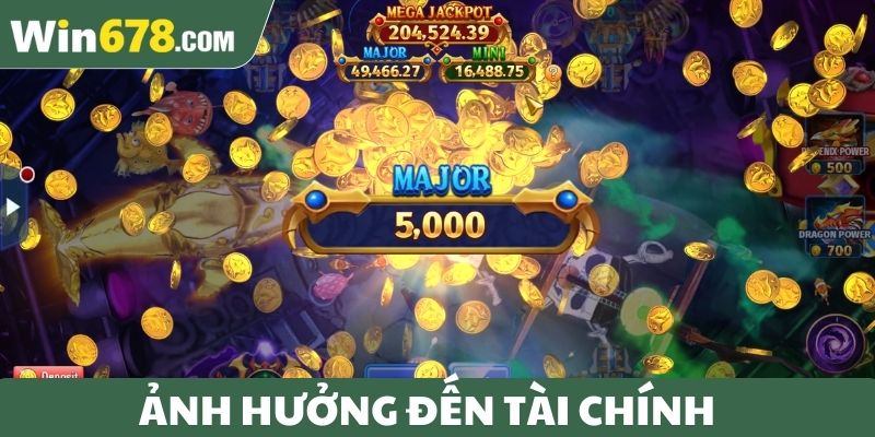 Ảnh hưởng đến tài chính